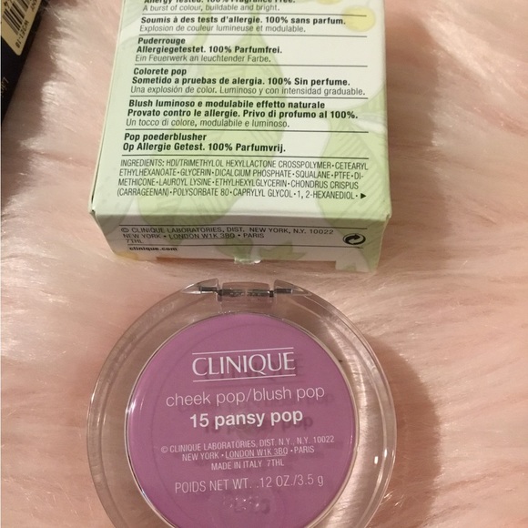 Clinique Cheek Pop Blush Pop- #15-Pansy Pop - Picture 4 of 6